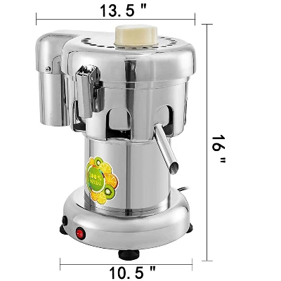 VEVOR Commercial Juice Extractor Heavy Duty Juicer Aluminum Casting And Stainless Steel Constructed Centrifugal Juice Extractor Juicing, Silver 7 VEVOR Commercial Juice Extractor Heavy Duty Juicer Aluminum Casting And Stainless Steel Constructed Centrifugal Juice Extractor Juicing, Silver - Image 7