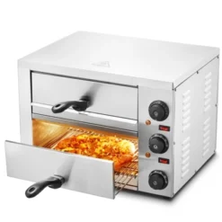 VEVOR Electric Pizza Oven For Countertops, 12-inch, 1700W, With Temp Control & 0-120 Min Timer, Even Baking Technology & Easy Clean Crumb Tray -Vevor GUEST 513e06dc 6997 4d30 ba68 27243886b2c1