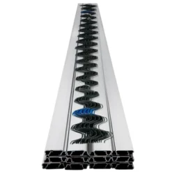 VEVOR Spring Wire And Lock Channel, 6.56ft Spring Lock & U-Channel Bundle, 50 Packs PE Coated Spring Wire & Aluminum Alloy Channel, Silver 15 VEVOR Spring Wire And Lock Channel, 6.56ft Spring Lock & U-Channel Bundle, 50 Packs PE Coated Spring Wire & Aluminum Alloy Channel, Silver -Vevor GUEST 531dd241 2e6f 41e5 a649 a72fb4f4a384