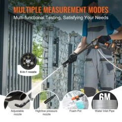 VEVOR Cordless Pressure Washer, 652-PSI 1.1 GPM Portable Power Cleaner, Handheld High-Pressure Car Washer Gun With 4.0Ah Battery, Charger, Black -Vevor GUEST 53c70ede c1d6 4f72 aa83 5cac1ba168a7