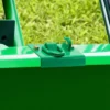 VEVOR 5/16" Tractor Bucket Hook With Tie Down Ring, Grade 70 Forged Steel 2 Pack Bolt-On Grab Hook With Back Plate, Green