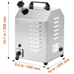 VEVOR Multi-functional Meat Processing Motor, Suitable For Meat Mixer, For VEVOR Manual Meat Mixer BX-10, BX-20, BX-10T, BX-20T, Silver -Vevor GUEST 55bff707 a0ea 4579 af05 60afcaa620ae