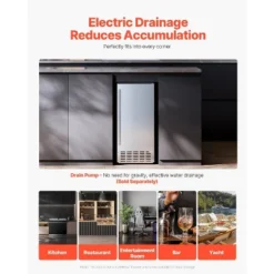 VEVOR Undercounter Built-in Ice Maker, 66 Lbs/Day Under Counter Nugget Ice Maker Machine With Reversible Door Stainless Steel, Silver 13 VEVOR Undercounter Built-in Ice Maker, 66 Lbs/Day Under Counter Nugget Ice Maker Machine With Reversible Door Stainless Steel, Silver -Vevor GUEST 5651c314 65cf 4b84 b2d6 cfe39dbd031c