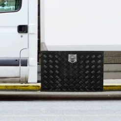 VEVOR Underbody Truck Box, 48" X 24" X 24" Pickup Storage Box, Heavy Duty Aluminum Diamond Plate Tool Box With Lock And Keys