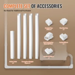 VEVOR Mini Split Line Set Cover 3-inch W 15.8Ft L, PVC Decorative Pipe Line Cover For Air Conditioner With 4 Straight Ducts, White 10 VEVOR Mini Split Line Set Cover 3-inch W 15.8Ft L, PVC Decorative Pipe Line Cover For Air Conditioner With 4 Straight Ducts, White -Vevor GUEST 5927ca26 23d0 4ed5 ac15 821eedceafc9