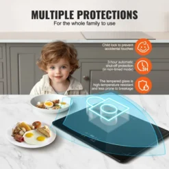 VEVOR Electric Warming Tray, Food Warming Trays For Buffet, Warming Trays With Adjustable Temperature Control, Portable Tempered Glass Food Warmer -Vevor GUEST 5978f58c e5d3 4444 8fd1 574e36cffa79