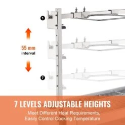 VEVOR Upgrade Rotisserie Grill, 35 Inch 90 Lbs Capacity, BBQ Whole Pig Lamb Goat Charcoal Spit Grill, Electric 42W Motor Stainless Steel, Silver 12 VEVOR Upgrade Rotisserie Grill, 35 Inch 90 Lbs Capacity, BBQ Whole Pig Lamb Goat Charcoal Spit Grill, Electric 42W Motor Stainless Steel, Silver -Vevor GUEST 5ac302da 83e9 4a89 ba78 0a5f577e21da