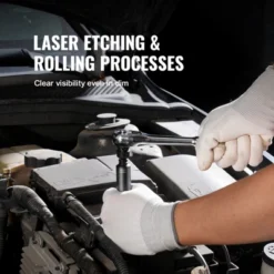 VEVOR 1/4" Drive Impact Socket Set,14 Piece Deep Socket Set Metric 4-15mm, 6 Point Cr-Mo Alloy Steel For Auto Repair, Easy-to-Read Size Markings,BLACK -Vevor GUEST 5c337f84 331f 463b ad09 8263b3bd7d15