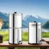 VEVOR Gravity-fed Water Filter System, 2.25G 304 Stainless-Steel Countertop System, Water Filtration System, Reduces Lead And Up To 99%