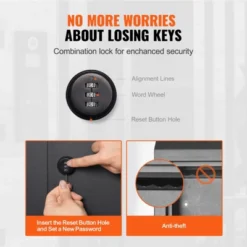 VEVOR Through The Wall Drop Box, Heavy Duty Steel Through The Wall Mailbox With 2.8-7.9" 13" Combination Lock, 12.5x6.3x16.9" Mail Drop Box, Black 12 VEVOR Through The Wall Drop Box, Heavy Duty Steel Through The Wall Mailbox With 2.8-7.9" 13" Combination Lock, 12.5x6.3x16.9" Mail Drop Box, Black -Vevor GUEST 5f8047d3 a1c1 4e85 aabd 78a70601e95c