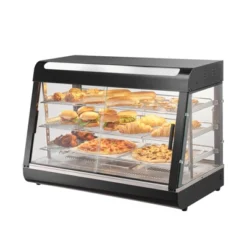 VEVOR 3-Tier Commercial Food Warmer Display, 1500W Food Display Warmer With Light, Adjustable Shelf And Temperature Display, Steam Heating, 130L -Vevor GUEST 6149f289 842e 448d a2be cac42c6f1a18