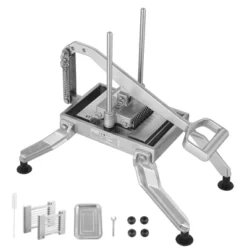 VEVOR Commercial Vegetable Slicer, 3/8" And 3/16" Tomato Slicer, Stainless Steel And Aluminum Alloy Vegetable Cutter Slicer, Manual Tomato Slicer -Vevor GUEST 6161e854 0ab7 4589 adba 1d71b6733433