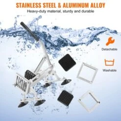 VEVOR Commercial Vegetable Slicer, 1/4"+3/8"+1/2" Fruit Slicer, Stainless Steel And Aluminum Alloy Vegetable Cutter Slicer Machine, Manual Slicer 13 VEVOR Commercial Vegetable Slicer, 1/4"+3/8"+1/2" Fruit Slicer, Stainless Steel And Aluminum Alloy Vegetable Cutter Slicer Machine, Manual Slicer -Vevor GUEST 641836fa 66f6 4669 8430 4307f3aef281