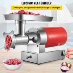 VEVOR Electric Meat Grinder, 661 Lbs/Hour1100 W Meat Grinder Machine, 1.5 HP Electric Meat Mincer With 2 Grinding Plates, Red -Vevor GUEST 65c7c6b8 da71 41aa b064 b9117affda4f