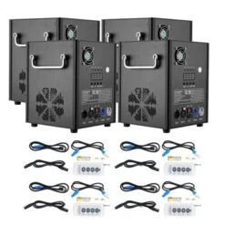 VEVOR Cold Spark Machine, 4 Pack 500W Output Fireworks Controllers, 6.6-13ft Adjustable Height, With Advanced DMX System, Screen, Black -Vevor GUEST 66e04820 2119 4139 90da 76eff2d28c43