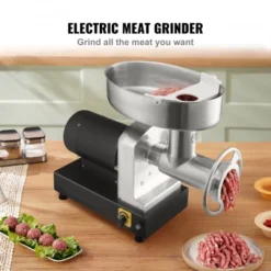 VEVOR Electric Meat Grinder, 992 Lb/H Capacity, 1100W (4600W MAX) Industrial Meat Mincer With 2 Blade, 3 Grinding Plates, Black -Vevor GUEST 6812294c 8d9f 467b b2d3 9acf7b3170f8