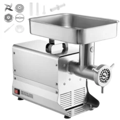 VEVOR Meat Grinder, 21 Lbs/Min Capacity Electric Meat Grinders With Blade, Grinding Plate, Sausage Maker, Stainless Steel Commercial Meat Mincer -Vevor GUEST 68f68343 15db 438b 8bcf bc3f84a9c223