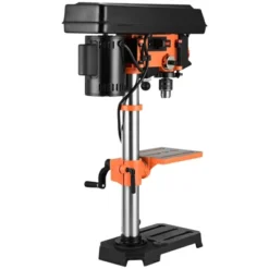 VEVOR Tabletop Drill Press: 3.2 Amp, 120V, 5-Speed Settings, Durable Cast Iron Build, 10-inch Swing, Worktable Tilts 0-45° -Vevor GUEST 6c208892 ec86 48b0 b2fc c3d3797f1a64