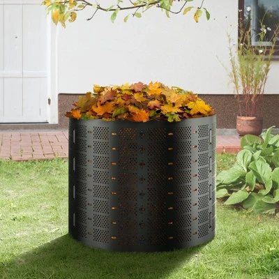 VEVOR Compost Bin 220 Gallon, Outdoor Expandable Composter, Easy To Setup & Large Capacity Composting Bin, Fast Creation Of Fertile Soil 1 VEVOR Compost Bin 220 Gallon, Outdoor Expandable Composter, Easy To Setup & Large Capacity Composting Bin, Fast Creation Of Fertile Soil