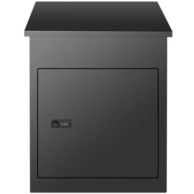 VEVOR Package Delivery Boxes For Outside, Extra Large Mailbox With Coded Lock, Galvanized Steel Wall Mounted Mailboxes 17.3"x13.8"x22.8" 8 VEVOR Package Delivery Boxes For Outside, Extra Large Mailbox With Coded Lock, Galvanized Steel Wall Mounted Mailboxes 17.3"x13.8"x22.8" - Image 8