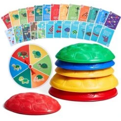 VEVOR Turtle Balance Stepping Stones, 6 PCS, Up To 220 Lbs Kids Turtle Jumping Stones Steps Stones, Toys For Children Aged 3 4 5 6 7 8+ -Vevor GUEST 71ce4a2c 2157 4315 9c9b a188c869d16c