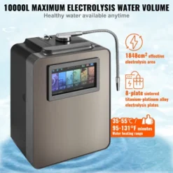 VEVOR Alkaline Water Ionizer Machine, PH 2.5-11.2 Alkaline Acidic Hydrogen Water Purifier, 6 Water Settings Home Filtration System, Up To -850mV ORP -Vevor GUEST 733418ef ea39 4a5d 8483 cb230324a66a