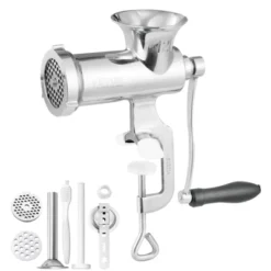 VEVOR Manual Meat Grinder, 304 Stainless Steel Hand Meat Grinder With Steel Table Clamp, Meat Mincer Sausage Maker & 2 Cutting Plates -Vevor GUEST 74579c92 83bf 4b7b b440 0d8f4c4a4105