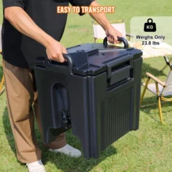 VEVOR Insulated Beverage Dispenser, 10 Gallon, Food-grade LL9450UP Hot And Cold Beverage Server, Thermal Drink Dispenser Cooler -Vevor GUEST 74c42a95 2ab3 467c a6d2 6fff045d6ade