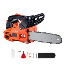 VEVOR Gas Chainsaw, 25.4CC 12" 1.2HP, Gasoline Powered Chain Saw, Handheld Cordless Petrol Chainsaws For Tree Wood Branch Cutting, Orange -Vevor GUEST 7a62e48c aa91 4457 b7e0 3b384064537d