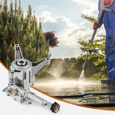 VEVOR Pressure Washer Pump, 7/8" Shaft Vertical, 3100 PSI, 2.5GPM, Replacement Power Washer Pumps Kit With 5 Nozzles, Silver 1 VEVOR Pressure Washer Pump, 7/8" Shaft Vertical, 3100 PSI, 2.5GPM, Replacement Power Washer Pumps Kit With 5 Nozzles, Silver