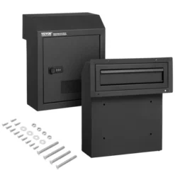 VEVOR Through The Door Key Drop Box, Heavy Duty Steel Through The Door Mailbox With 12" Combination Lock, Mail Drop Box, Black 15 VEVOR Through The Door Key Drop Box, Heavy Duty Steel Through The Door Mailbox With 12" Combination Lock, Mail Drop Box, Black -Vevor GUEST 7c6acc50 0965 4a78 83a1 b890a00d9746