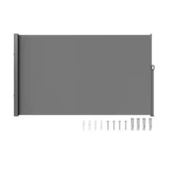 VEVOR Retractable Side Awning, 71''x 138'' Outdoor Privacy Screen,180g Polyester Water-proof Retractable Patio Screen -Vevor GUEST 7cbbde37 187a 4f1e 8254 211ecf9dc1bf