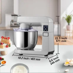 VEVOR 6 In 1 Stand Mixer, 450W Multifunctional Electric Mixer With Tilt-Head, 6 Speeds And LCD Screen Timing, 7.4Qt Stainless Bowl, Dough Hook -Vevor GUEST 7eccc37e 44db 4c36 8e50 d694f4e022c4
