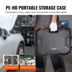 VEVOR Mechanics Tool Set And Socket Set, 1/4" And 3/8" Drive Deep And Standard Sockets -Vevor GUEST 7f1fff5f c5cc 4d32 8561 b3484165aaf6