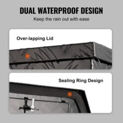 VEVOR Trailer Tongue Box, Aluminum Alloy Diamond Plate Tongue Box Tool Chest, Heavy Duty Trailer Box Storage With Lock And Keys, 39"x16.5"x12" -Vevor GUEST 7fe0c01b b2aa 4b20 b1a3 8d0e207f3258