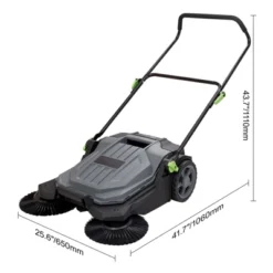 VEVOR Walk-behind Hand Push Floor Sweeper, 25.6" Sweeping Width Floor Sweeper Manual Non-Electric -Vevor GUEST 81da5bc9 97d9 46ee 9401 967cc2e0b26f