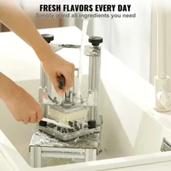 VEVOR Commercial French Fry Cutter With 4 Replacement Blades, 1/4″ & 3/8″ Blade Easy Dicer Chopper, 6-wedge Slicer & 6-wedge Apple Corer,Potato Cutter -Vevor GUEST 82e4608d 712e 4e11 9a52 383b3a29ef8a