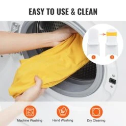 VEVOR Stretch Spandex Chair Sashes, Chair Slipcover And Stretch Chair Sash With Round Buckle, Elastic Chair Bands, (50 PCS Golden Yellow) -Vevor GUEST 86cccd43 97e0 4070 a2a5 c7be88af0825