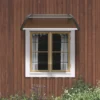 VEVOR Window Door Awning Canopy 40" X 40", UPF 50+ Polycarbonate Entry Door Outdoor Window Awning Exterior, Front Door Overhang Awning