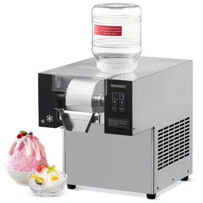 VEVOR Commercial Snowflake Ice Machine, 176.4LBS/24H Snowflake Ice Maker, Stainless Steel Ice Shaver Machine, Electric Snow Cone Maker, Silver 8 VEVOR Commercial Snowflake Ice Machine, 176.4LBS/24H Snowflake Ice Maker, Stainless Steel Ice Shaver Machine, Electric Snow Cone Maker, Silver - Image 8