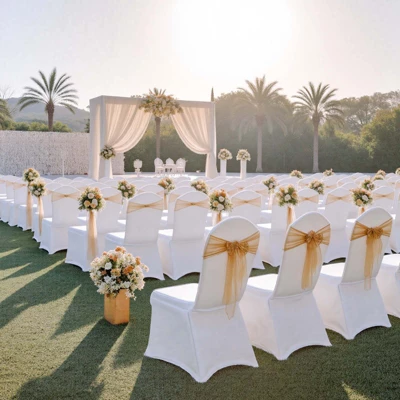 VEVOR Stretch Spandex Folding Chair Covers, Universal Fitted Chair Cover, Removable Washable Protective Slipcovers, (50PCS White) 1 VEVOR Stretch Spandex Folding Chair Covers, Universal Fitted Chair Cover, Removable Washable Protective Slipcovers, (50PCS White)