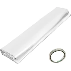 VEVOR Greenhouse Film 24 X 50 Ft, Greenhouse Polyethylene Film 6 Mil Thickness, Greenhouse Plastic Greenhouse Clear Plastic Film UV Resistant -Vevor GUEST 8f75f343 9d1e 462f ac33 0075257db527