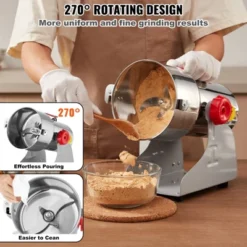 VEVOR 750g Electric Grain Mill Grinder, High Speed 2000W Commercial Spice Grinders, Stainless Steel Pulverizer Powder Machine -Vevor GUEST 9028f213 38ff 42e0 b37b 867a988d2df6