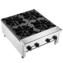 VEVOR Commercial Gas Stove With 4 Burners, Propane And Natural Gas Countertop Cooking Stove Range, Stainless Steel Gas Hot Plate -Vevor GUEST 90e1caa1 d295 4481 a63a 490b18fae5e4