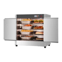 VEVOR Hot Box Food Warmer, 4-Tier Concession Warmer With Water Tray, 4 Pans, Double-door And Adjustable Shelves, Stainless Steel Food Warmer Cabinet -Vevor GUEST 91af2edd e0ce 46b3 a6fc ef51848e6df7