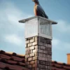 VEVOR Chimney Cap, 12 X 12 Inch, 304 Stainless Steel Fireplace Chimney Cover, Not Easily Toppled & Practical Accessories & Easy Installation, Silver