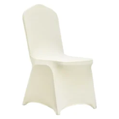 VEVOR Stretch Spandex Folding Chair Covers, Universal Fitted Chair Cover, Removable Washable Protective Slipcovers, For Wedding, (30PCS Ivory White) -Vevor GUEST 95f99670 f0e6 42fd 98f9 7926737c4605 1