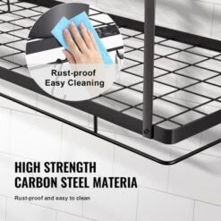 VEVOR Pot Rack Wall Mounted, 30 Inch Pot And Pan Hanging Rack, Pot And Pan Hanger With 12 S Hooks, 55 Lbs Loading Weight -Vevor GUEST 96f10281 610d 4631 be88 0c9740cc0387