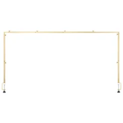 VEVOR Over The Table Rod Stand With Clamps, 13"-42" Tall & 28"-98" Length Adjustable, Metal Table Arch Stand, Tabletop Balloon Arch Frame, Gold 15 VEVOR Over The Table Rod Stand With Clamps, 13"-42" Tall & 28"-98" Length Adjustable, Metal Table Arch Stand, Tabletop Balloon Arch Frame, Gold -Vevor GUEST 979472af 2246 4b41 b1d3 3fbc472da262