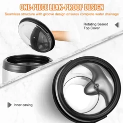 VEVOR Stainless Steel Insulated Beverage Dispenser, 2.4 Gallon 9.2 Liter, Thermal Hot And Cold Drink Server Dispenser With Spigot Handle, Food-grade -Vevor GUEST 97db8afa d923 43cd 8dc7 c5a82a221121